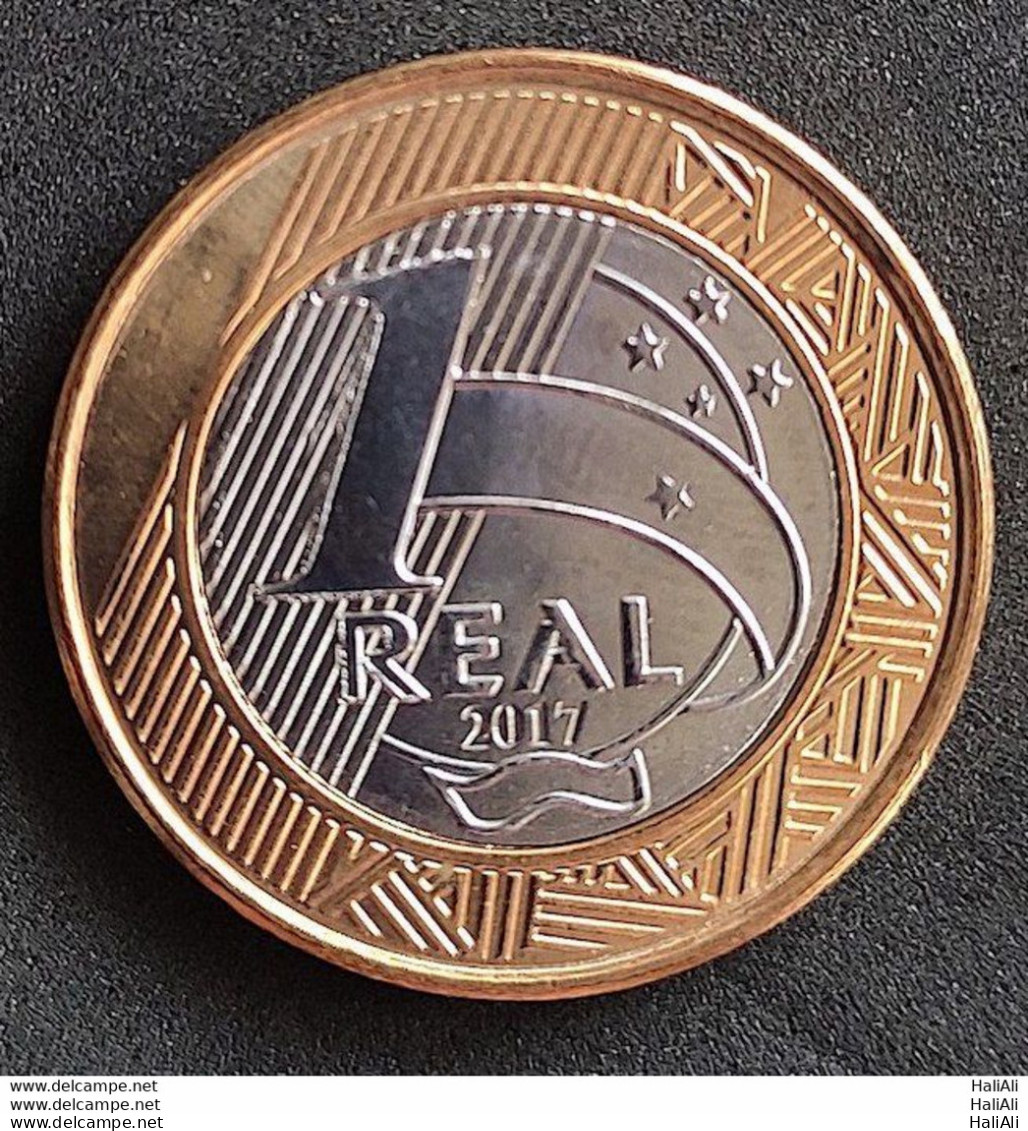 Brazil Coin 2017 1 Real UNC 1 - Brésil