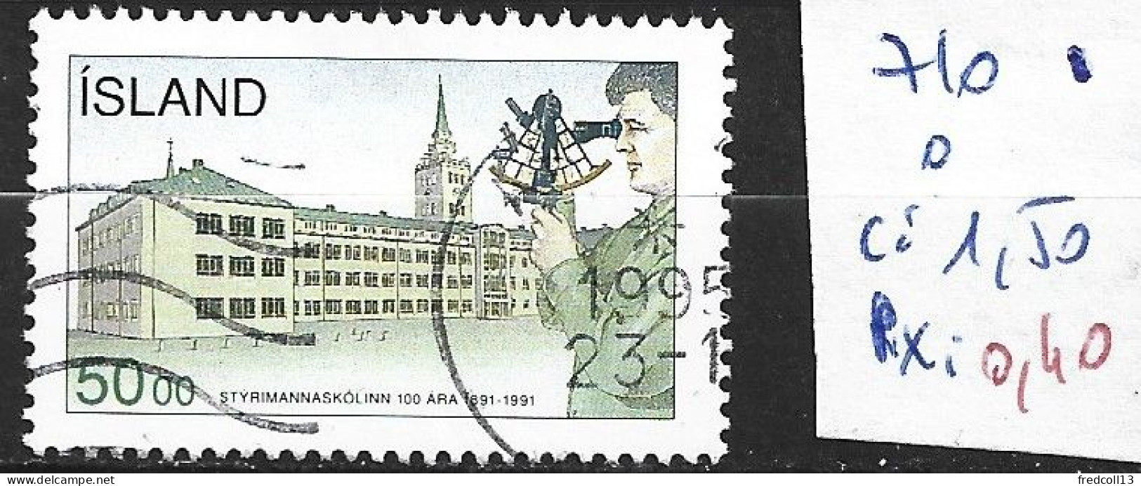 ISLANDE 710 Oblitéré Côte 1.50 € - Used Stamps