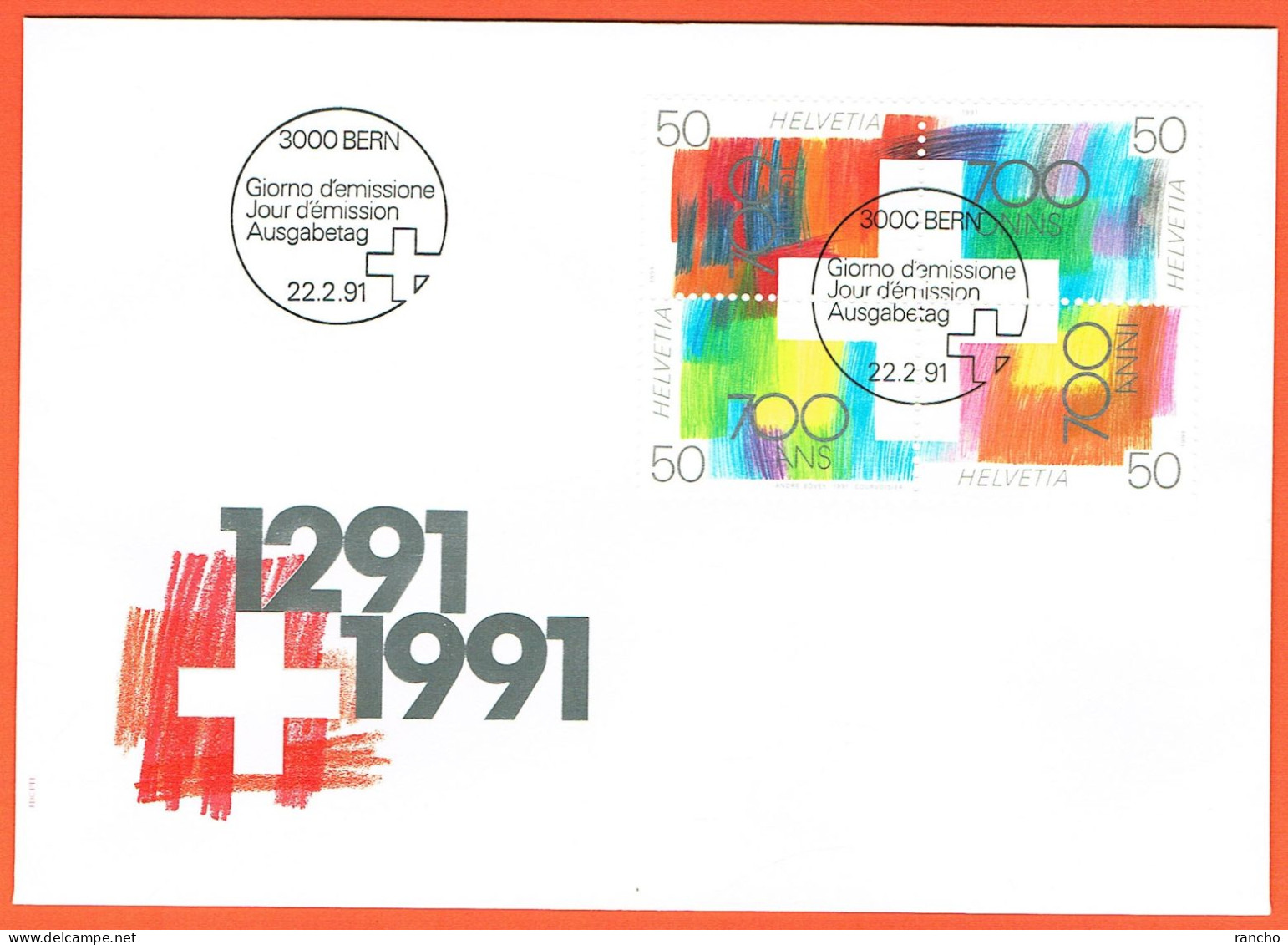 5xFDC . COLLECTION . BLOC DE 4+TIMBRES ISOLES . C/.S.B.K. Nr:807/10. Y&TELLIER Nr:1368/71. MICHEL Nr:1438/41. - FDC