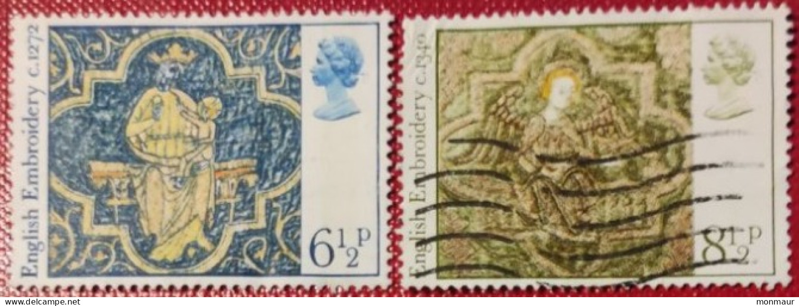 GRAN BRETAGNA 1976 CHRISTMAS - Used Stamps