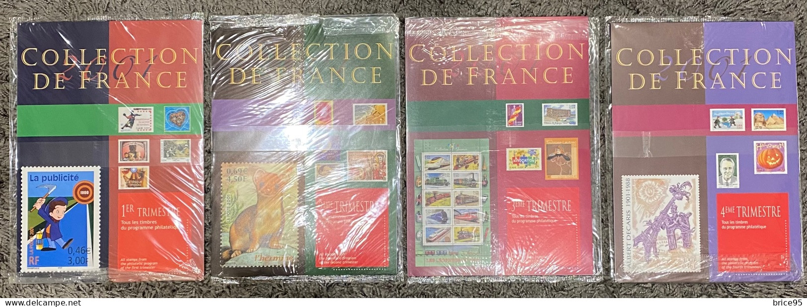France - Année Complète - Collection Philatélique De France - 2001 - 2000-2009