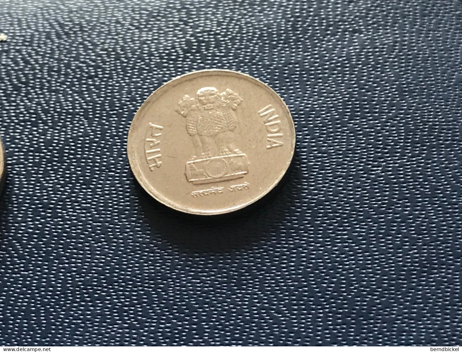 Münze Münzen Umlaufmünze Indien 10 Paise 1990 Münzzeichen Raute - Inde