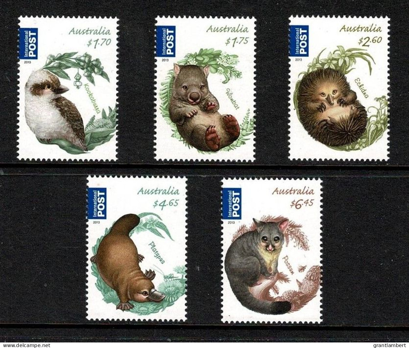 Australia 2013 Bush Babies  Set Of 5 MNH - Ongebruikt