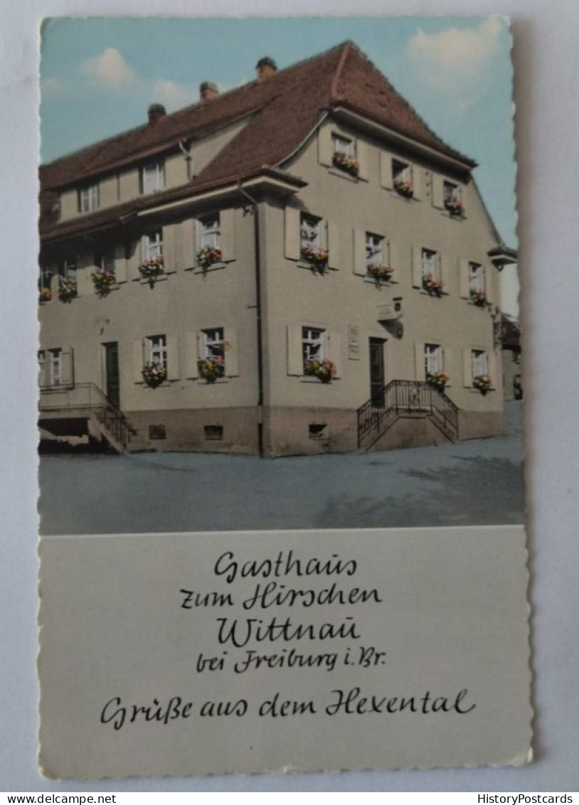 Wittnau B. Freiburg I.Br., Gasthaus Zum Hirschen, 1955 - Freiburg I. Br.
