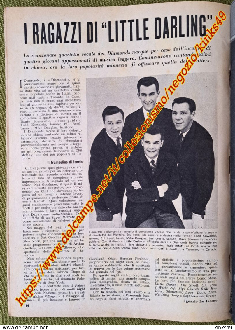 B254> Rivista < SETTENOTE > N° 10 di OTTOBRE 1958 = Copertina CARLA BONI