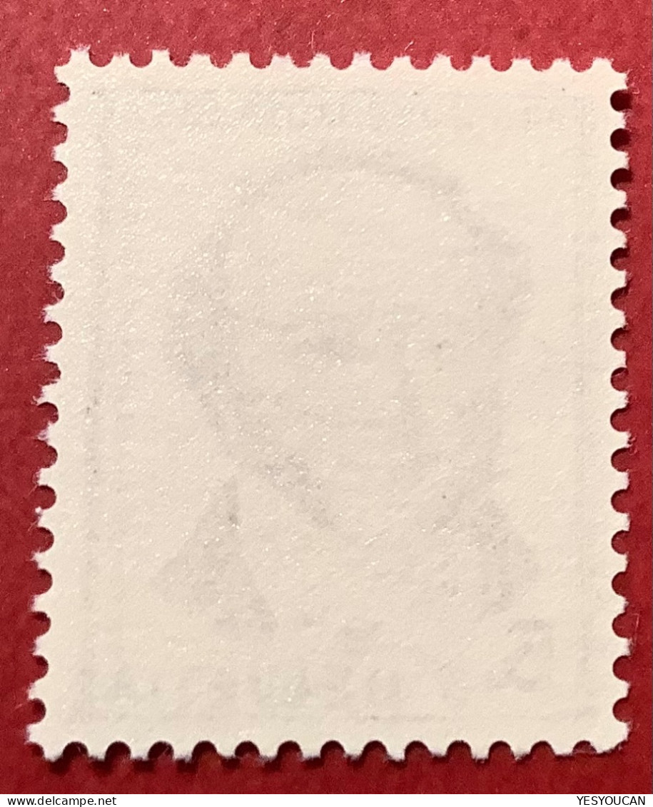 1954 ZNr J153DP DOPPELTPRÄGUNG/double Moletage LUXUS MNH** 5Rp Jeremias Gotthelfs  (Pro Juventute Schweiz Re-entry - Unused Stamps