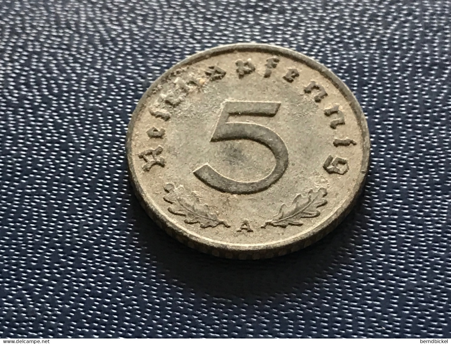 Münze Münzen Umlaufmünze Deutschland Deutsches Reich 5 Pfennig 1942 Münzzeichen A - 5 Reichspfennig