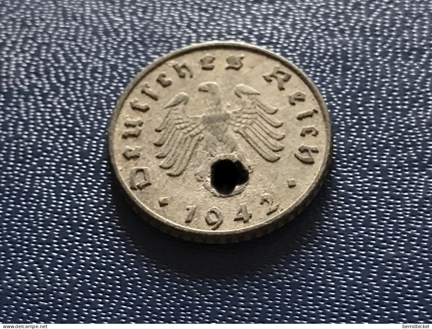 Münze Münzen Umlaufmünze Deutschland Deutsches Reich 5 Pfennig 1942 Münzzeichen A - 5 Reichspfennig