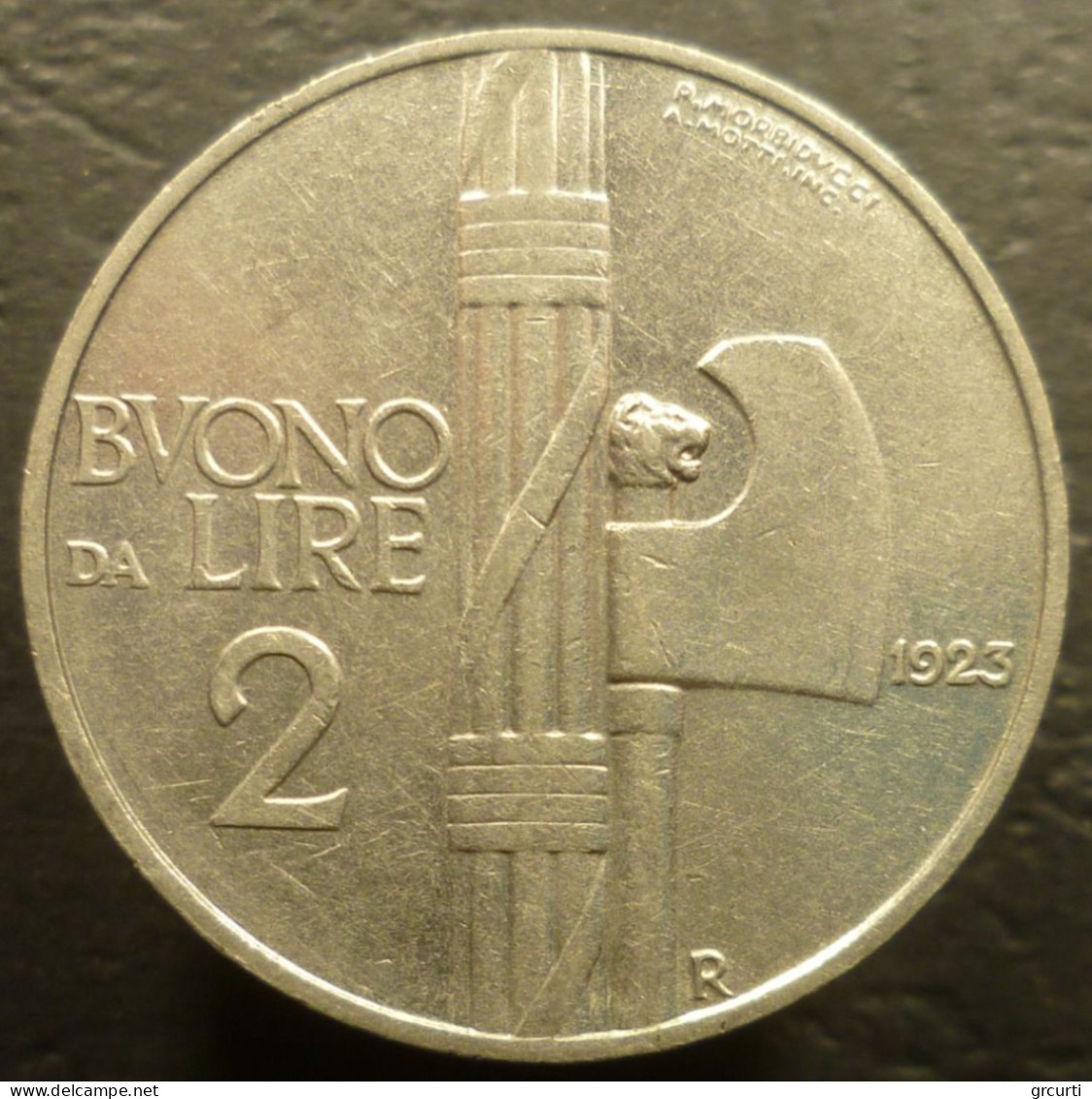 Regno D'Italia - Buono Da 2 Lire 1923 - Fascio - Gig.105 - KM# 63 - 1900-1946 : Victor Emmanuel III & Umberto II