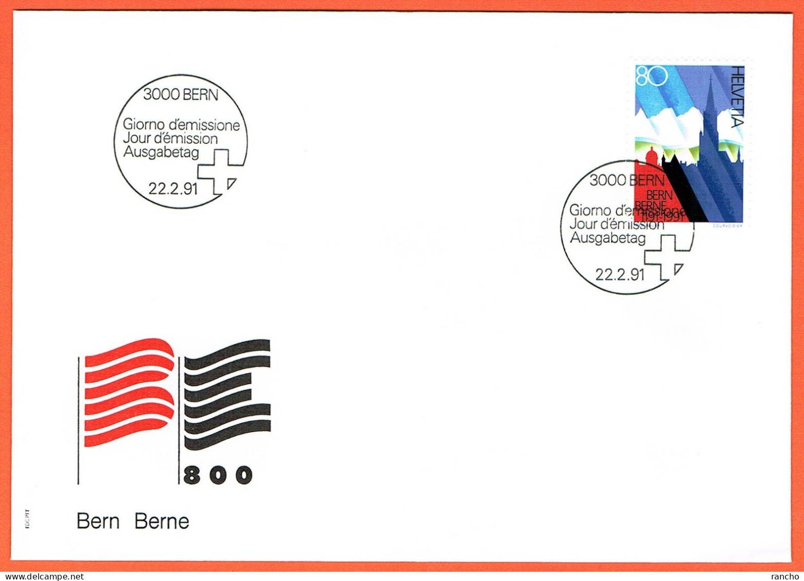 2xFDC . COLLECTION . SERIE+BLOC DE 4 .OBLITERE 1er/J.22.2.1991. C/.S.B.K. Nr:806. Y&TELLIER Nr:1366. MICHEL Nr:1443. - FDC