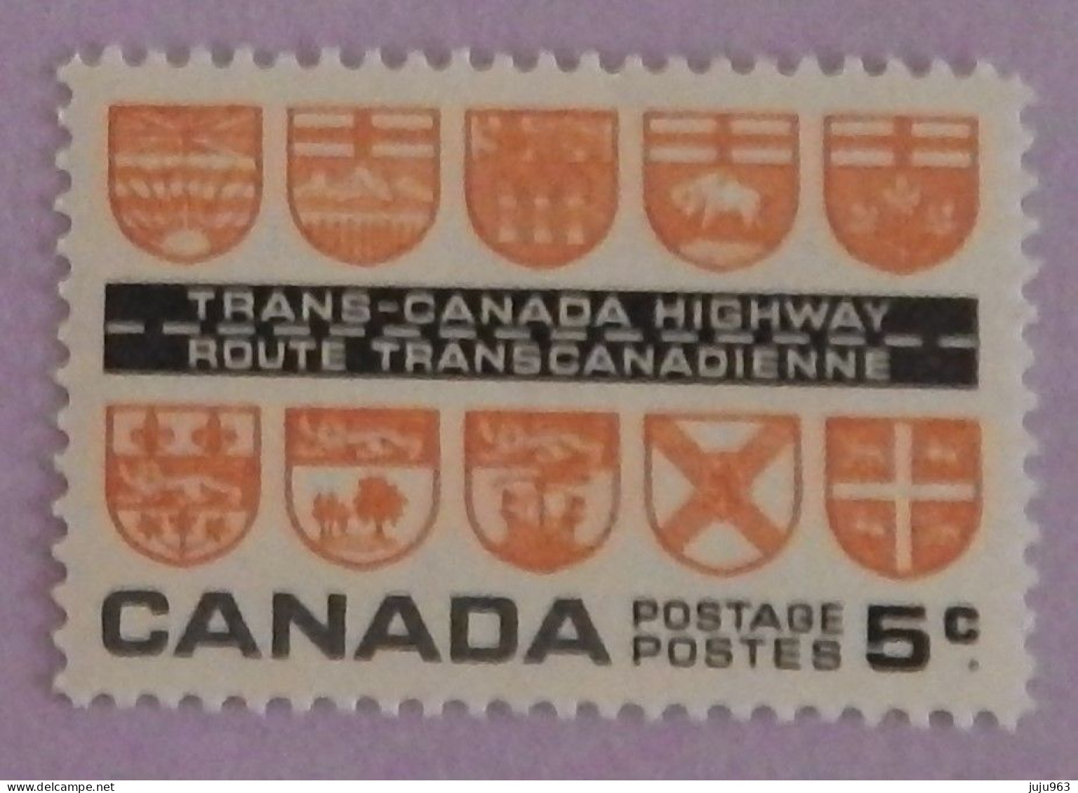 CANADA YT 327 NEUF**MNH ANNÉE 1962 - Unused Stamps