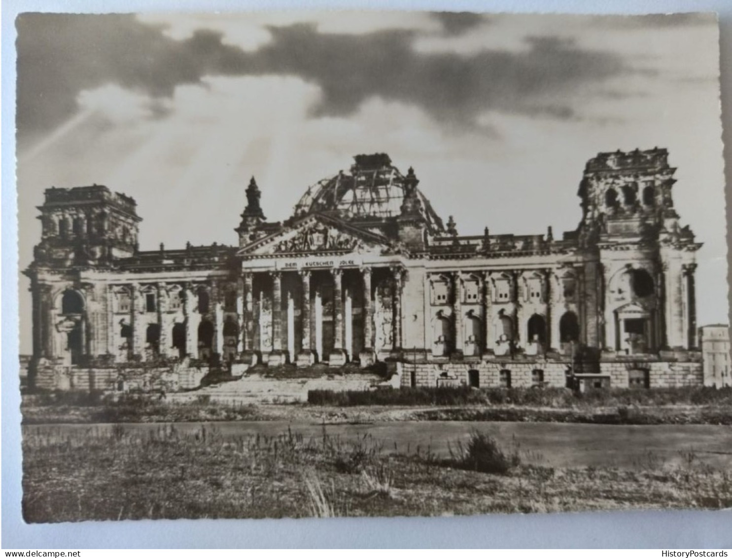 Berlin, Der Zerstörte Reichstag, Ruine, 2.WK - Mitte