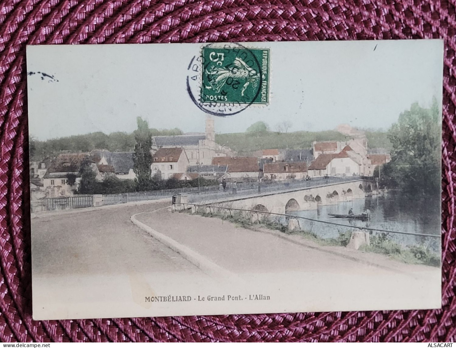 Montbelliard , Le Grand Pont  L'allan - Montbéliard