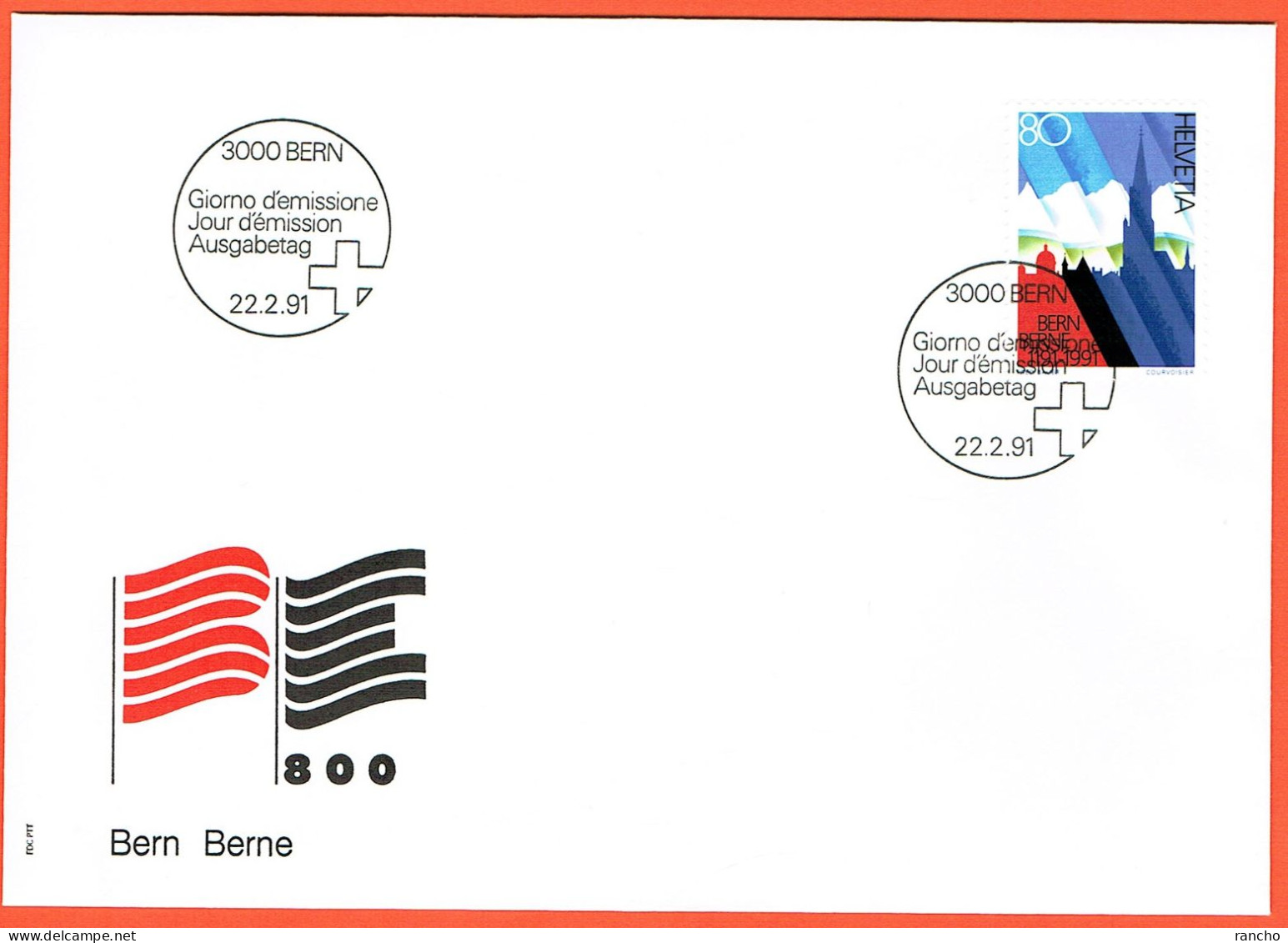 2xFDC . COLLECTION . SERIE+BLOC DE 4 .OBLITERE 1er/J.22.2.1991. C/.S.B.K. Nr:806. Y&TELLIER Nr:1366. MICHEL Nr:1443. - FDC