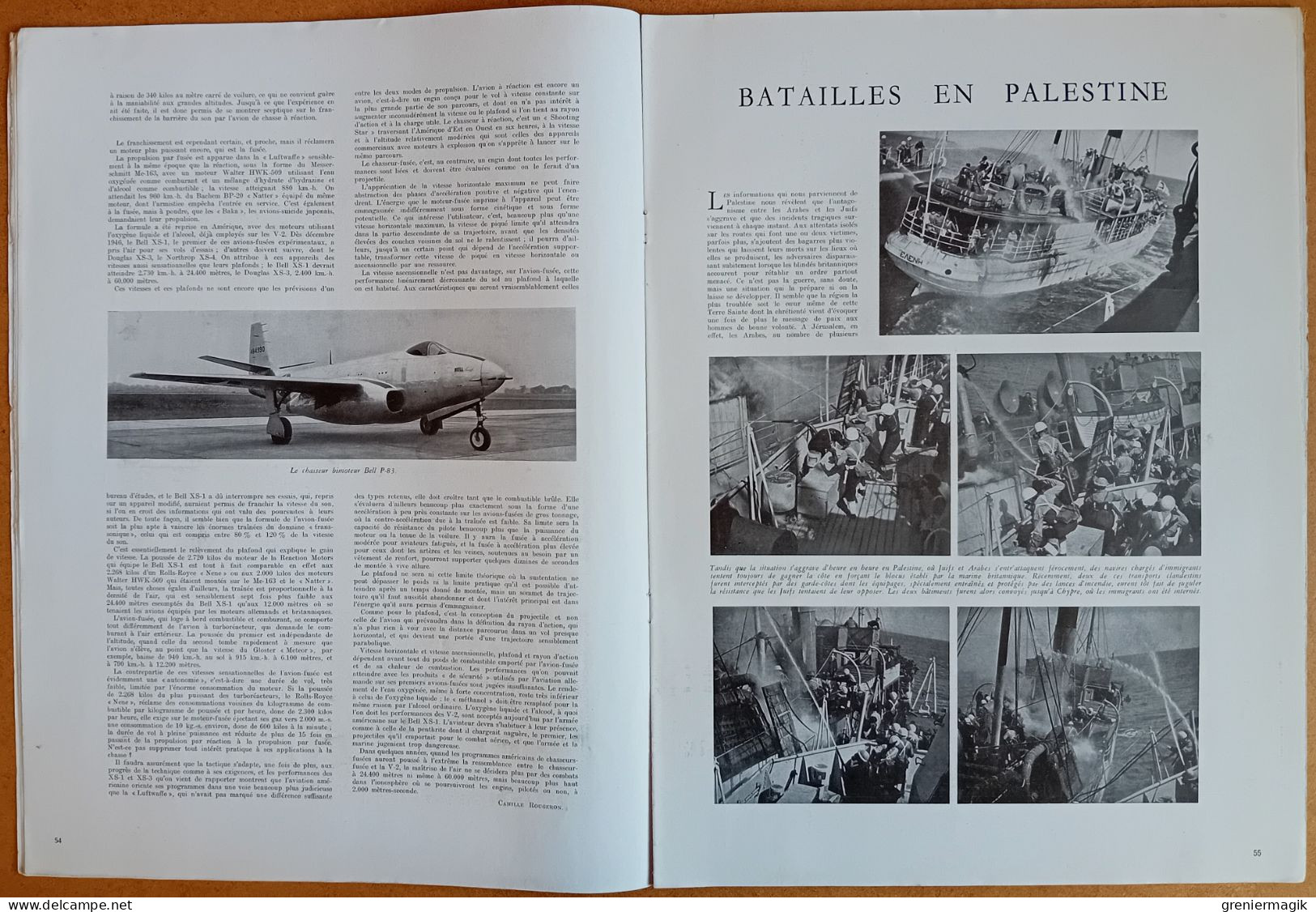 France Illustration N°120 17/01/1948 Palestine/Lautenbach/Stalingrad/Etablissement De L'Inde/Vitesse Du Son Aviation/Ski - General Issues