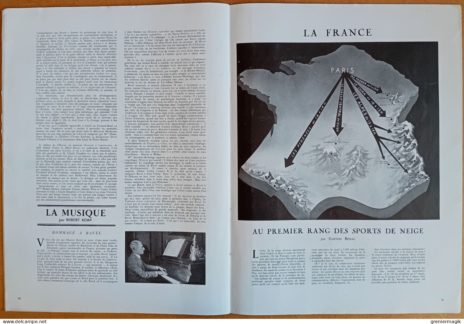 France Illustration N°120 17/01/1948 Palestine/Lautenbach/Stalingrad/Etablissement de l'Inde/Vitesse du son aviation/Ski