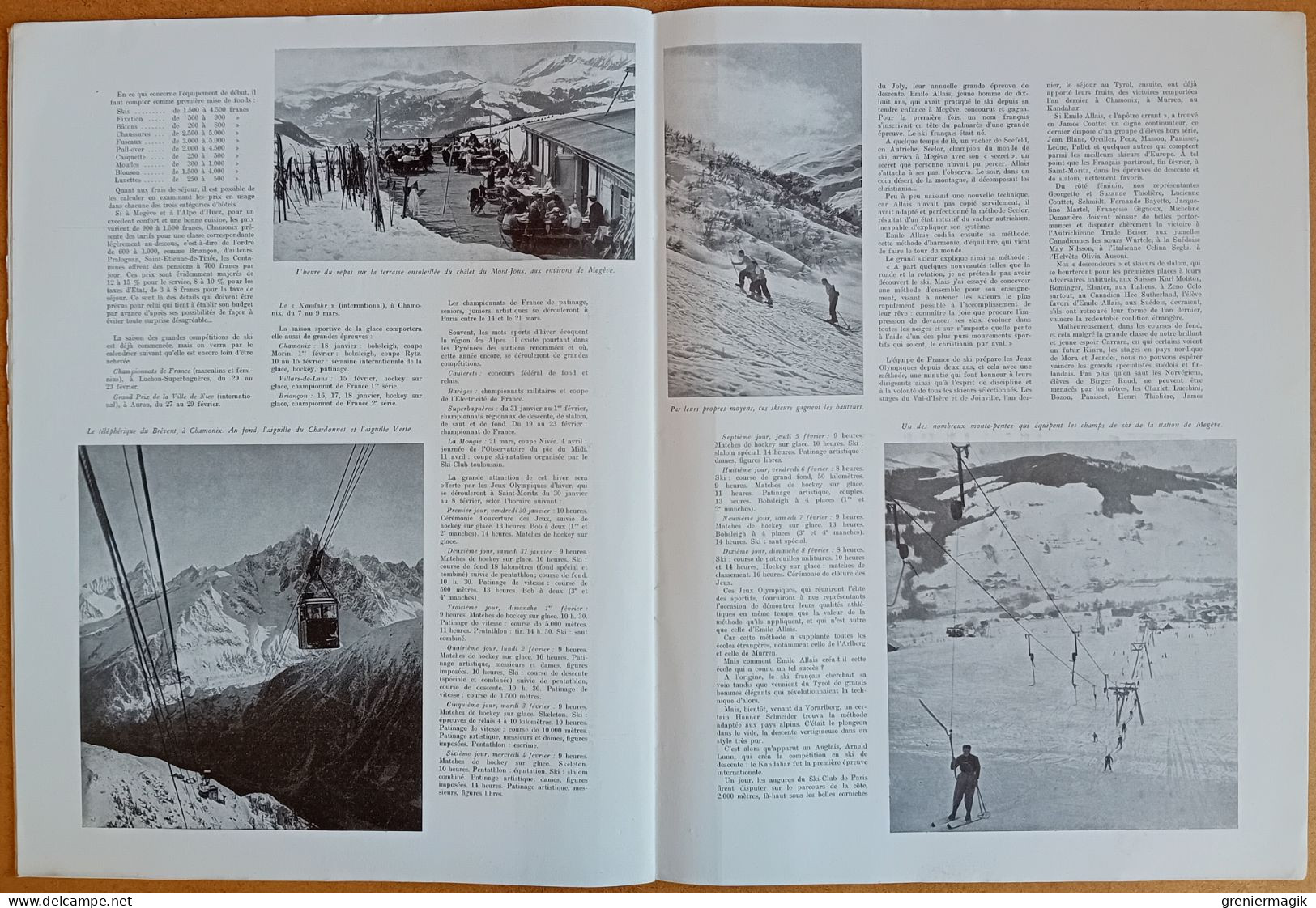 France Illustration N°120 17/01/1948 Palestine/Lautenbach/Stalingrad/Etablissement de l'Inde/Vitesse du son aviation/Ski