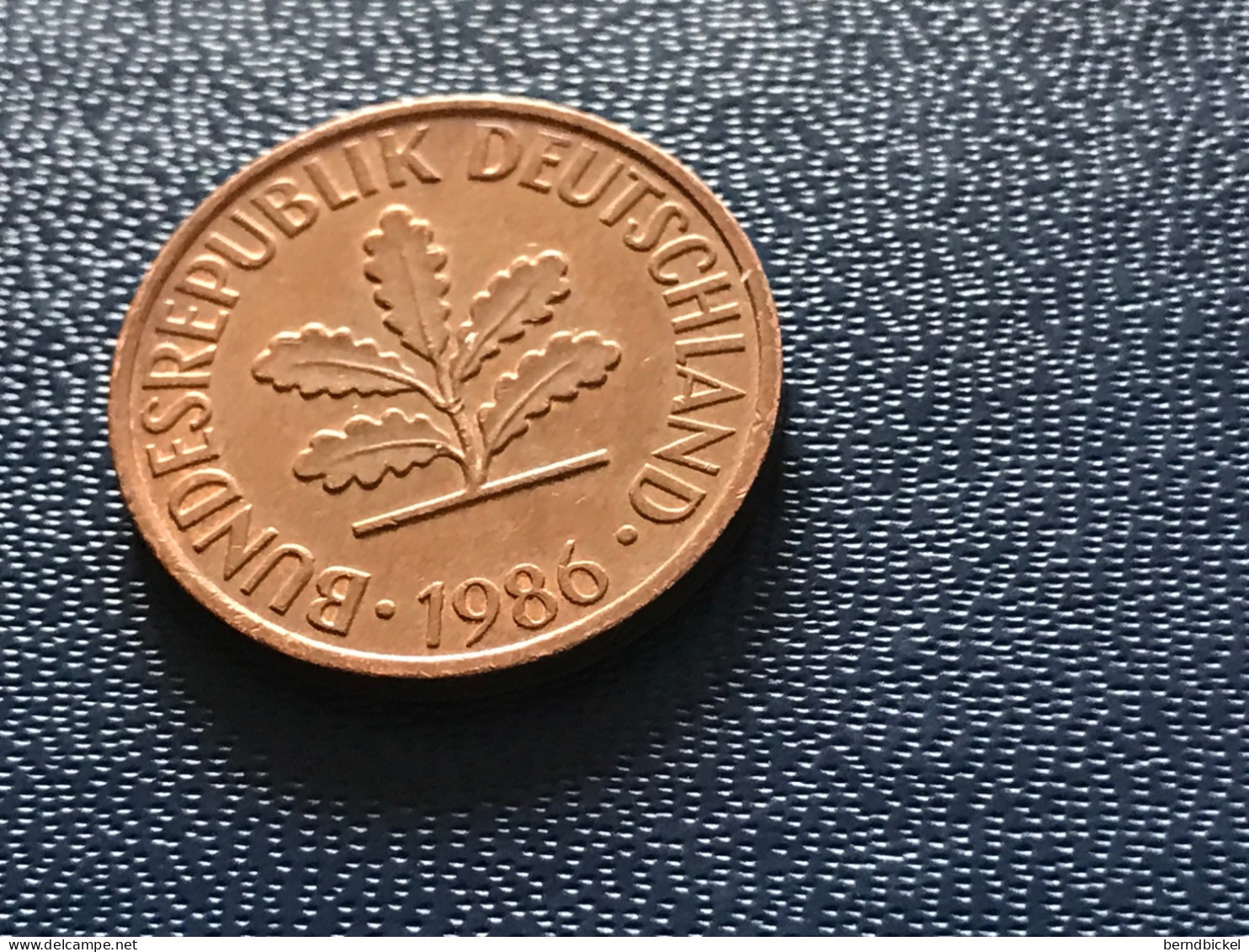 Münze Münzen Umlaufmünze Deutschland 2 Pfennig 1986 Münzzeichen G - 2 Pfennig