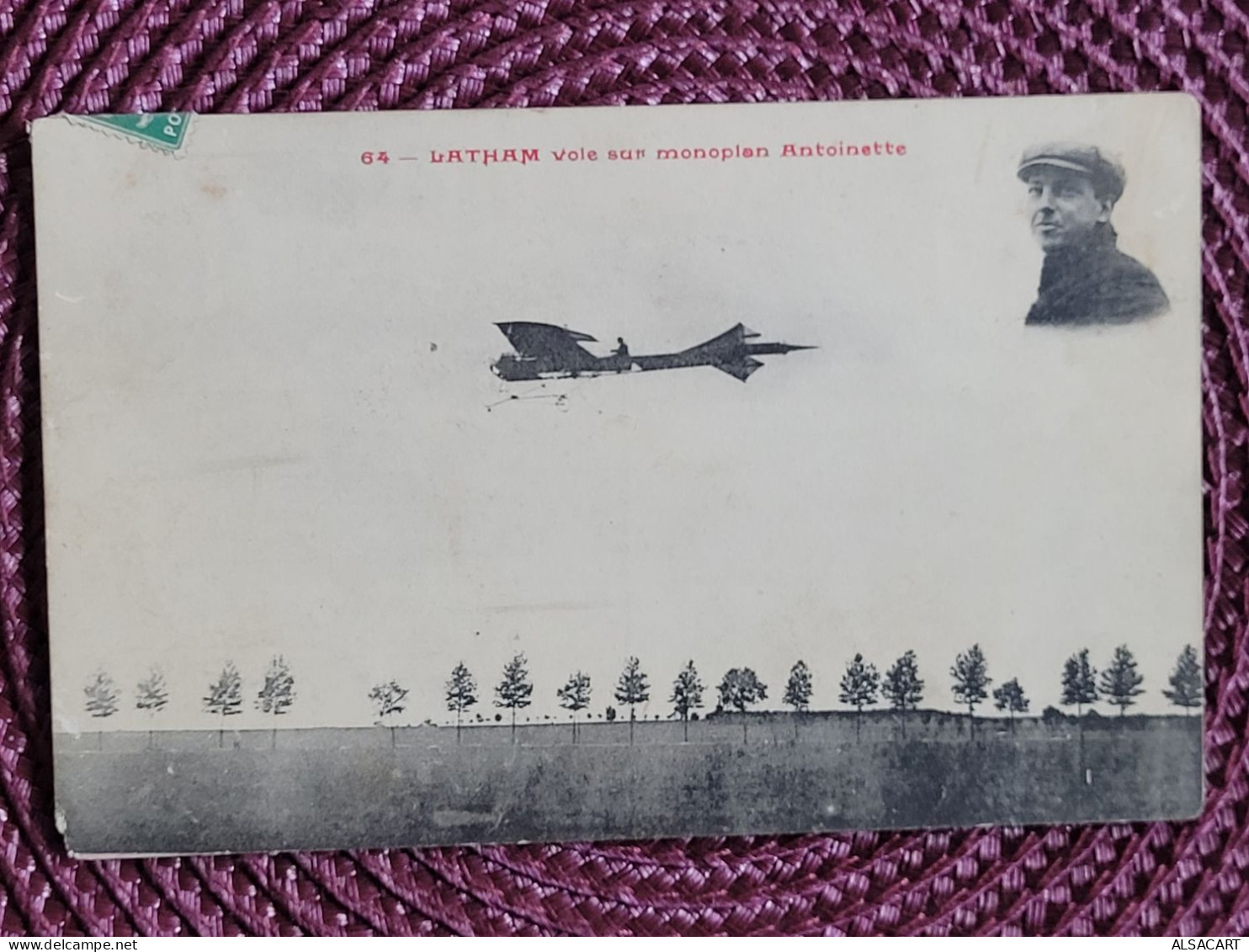Latham  , Monoplan Antoinette - Airmen, Fliers