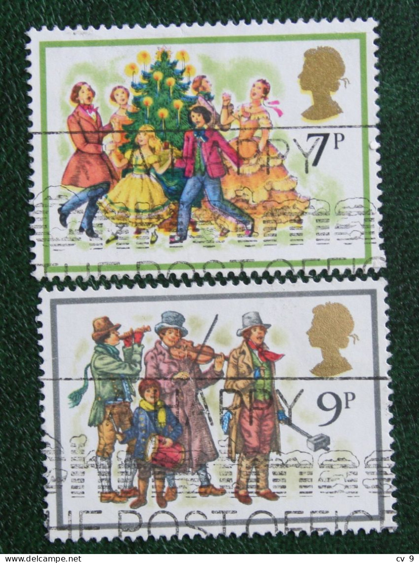 Natale Weihnachten Xmas Noel Kerst (Mi 777-778) 1978 Used Gebruikt Oblitere ENGLAND GRANDE-BRETAGNE GB GREAT BRITAIN - Used Stamps