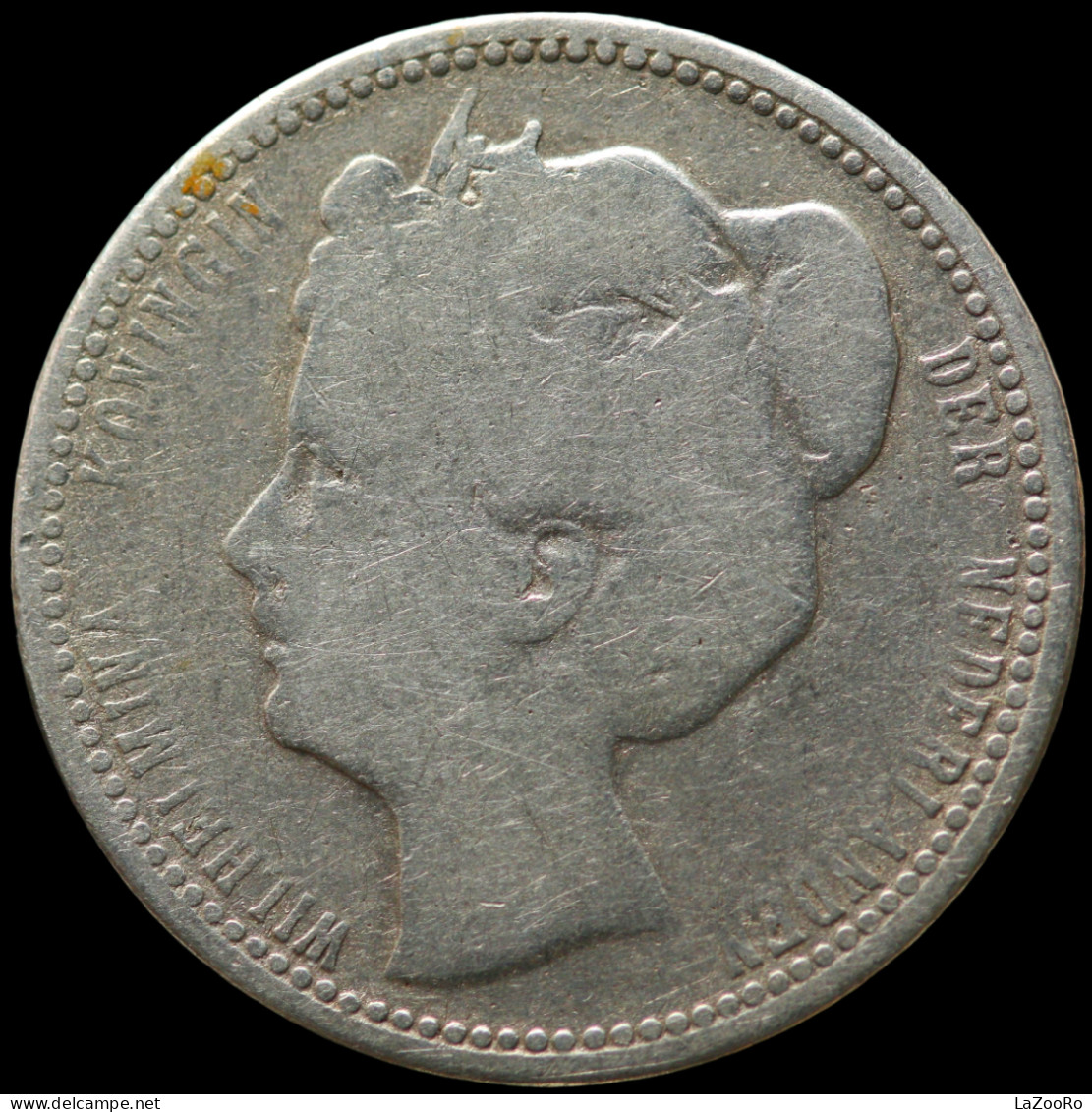 LaZooRo: Netherlands 25 Cents 1905 VF - Silver - 25 Cent