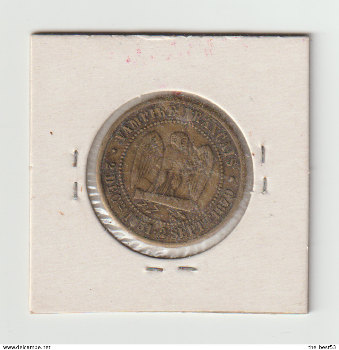Monnaie Satirique  -  Napoléon III (Vampire Français)  Laiton  -  TTB+ - Abarten Und Kuriositäten