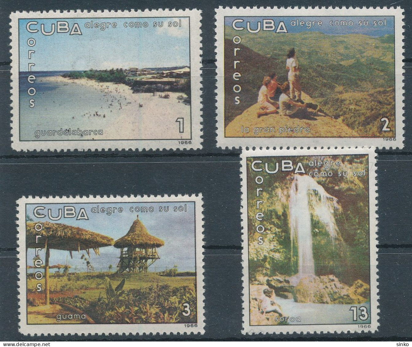 1966. Cuba - Landscapes, Cities - Other & Unclassified