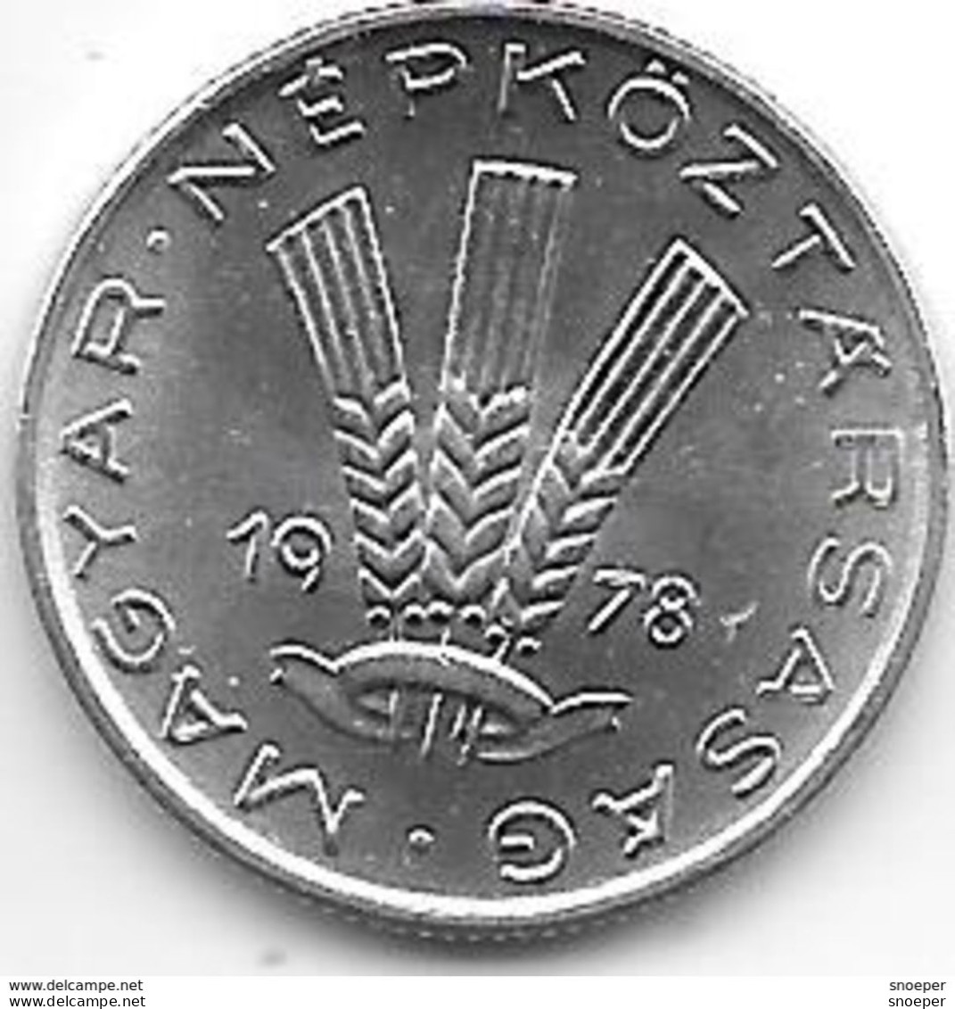 *hungary 20 Filler 1978  Km 573  Bu/ms65 - Hongrie