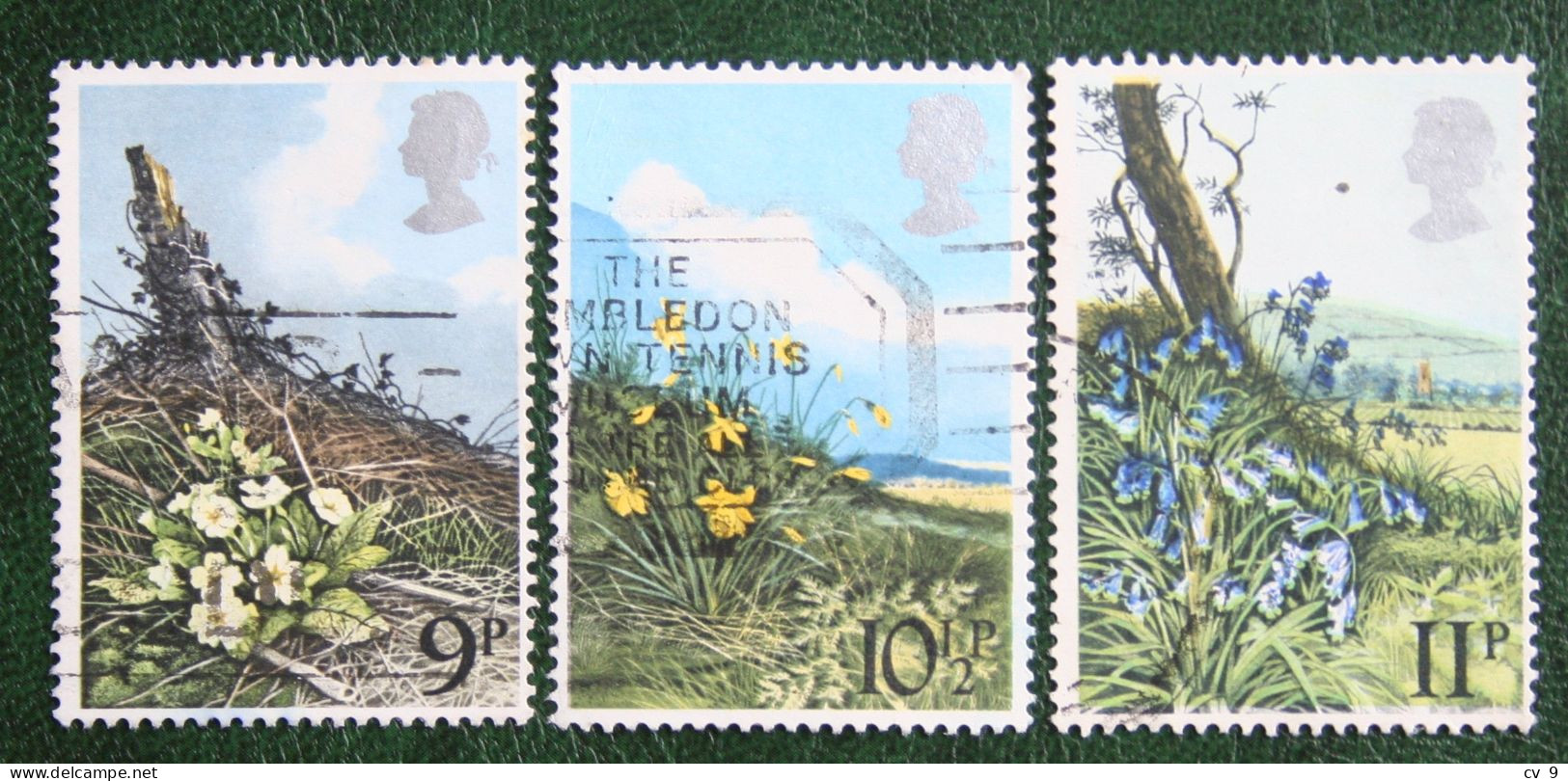 Wild Flowers Fleur Blumen (Mi 785-787) 1979 Used Gebruikt Oblitere ENGLAND GRANDE-BRETAGNE GB GREAT BRITAIN - Used Stamps