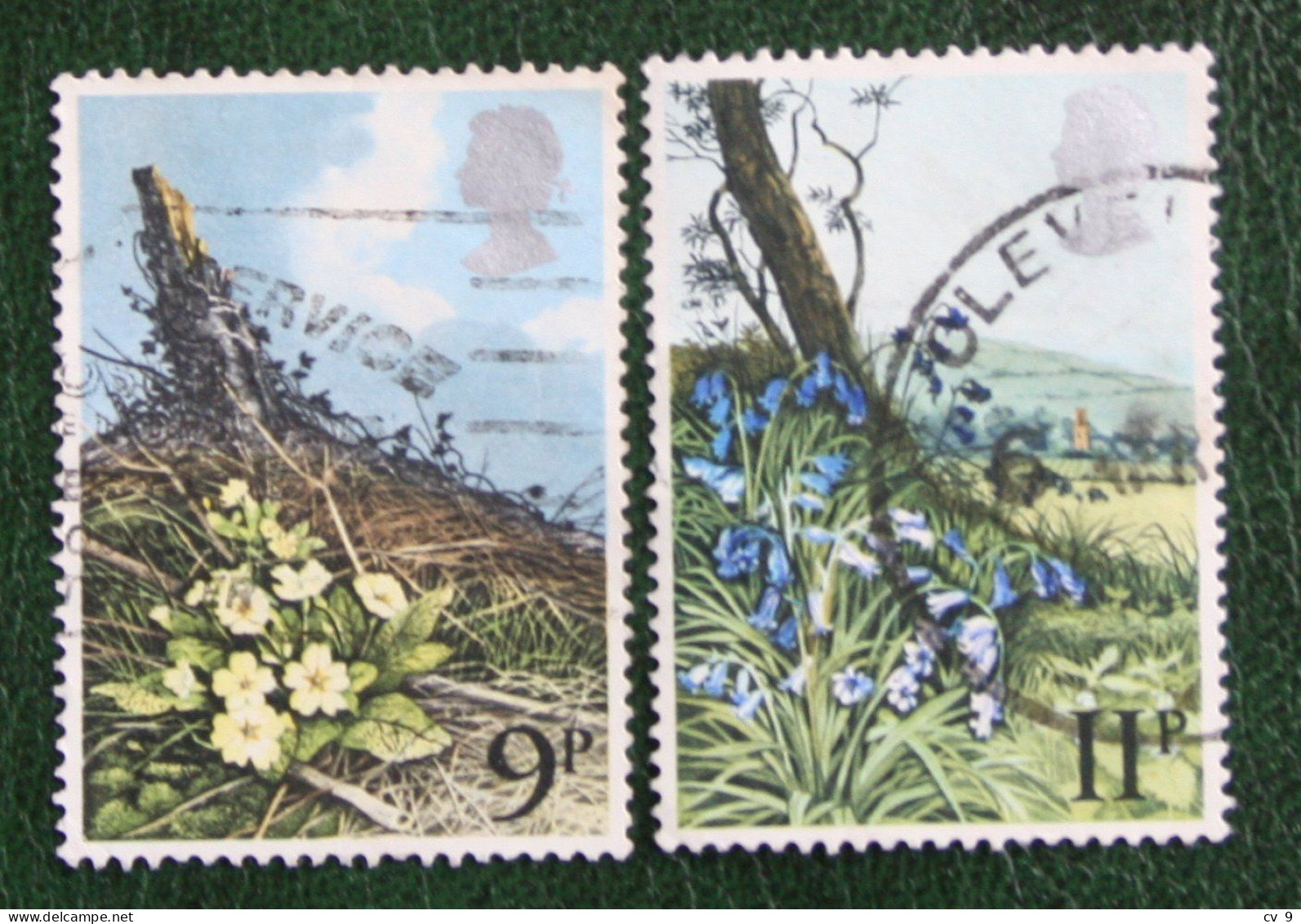 Wild Flowers Fleur Blumen (Mi 785-786) 1979 Used Gebruikt Oblitere ENGLAND GRANDE-BRETAGNE GB GREAT BRITAIN - Used Stamps