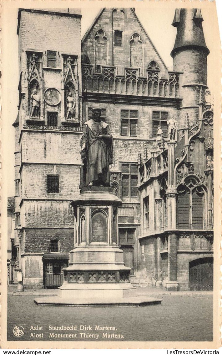 BELGIQUE - Alost - Monument Thierry Martens - Animé - Carte Postale Ancienne - Aalst