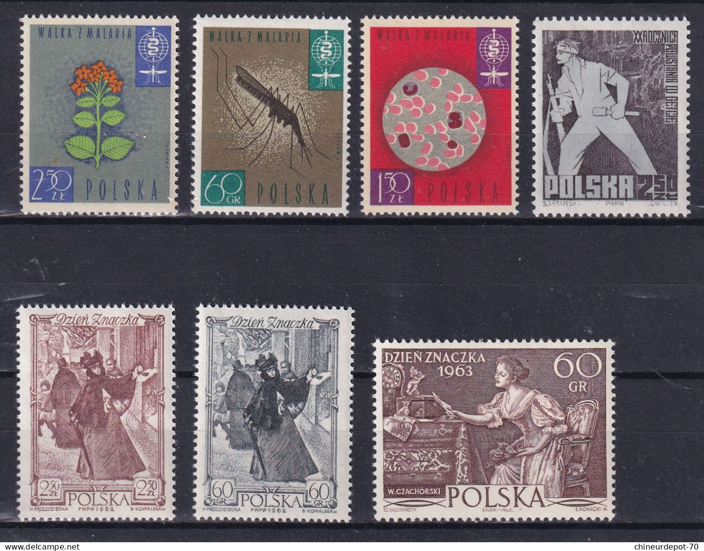 collection pologne polska neufs sans charnieres ** voir 14 photos **