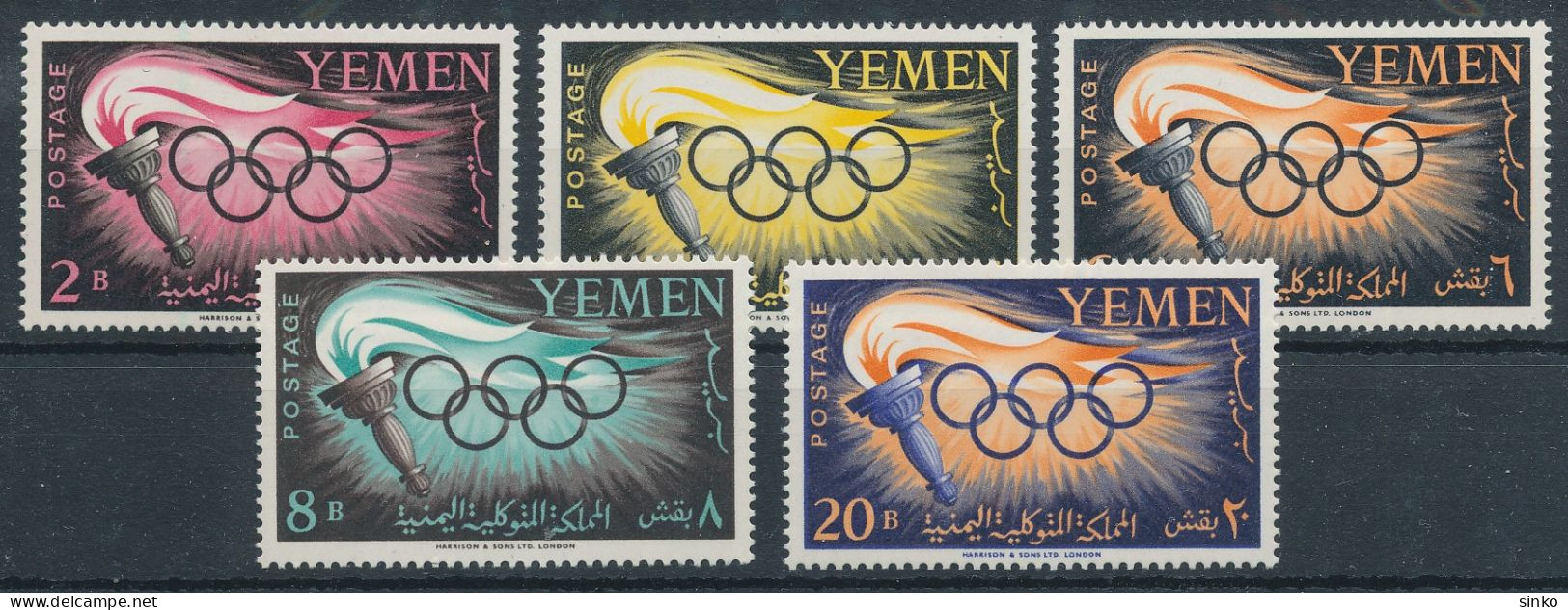 1960. Yemen - Olympics - Estate 1960: Roma