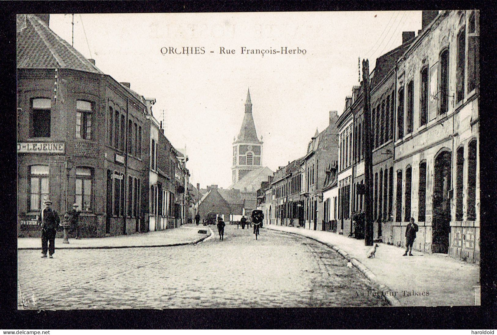 CPA 59 - ORCHIES - RUE FRANCOIS HERBO - Orchies