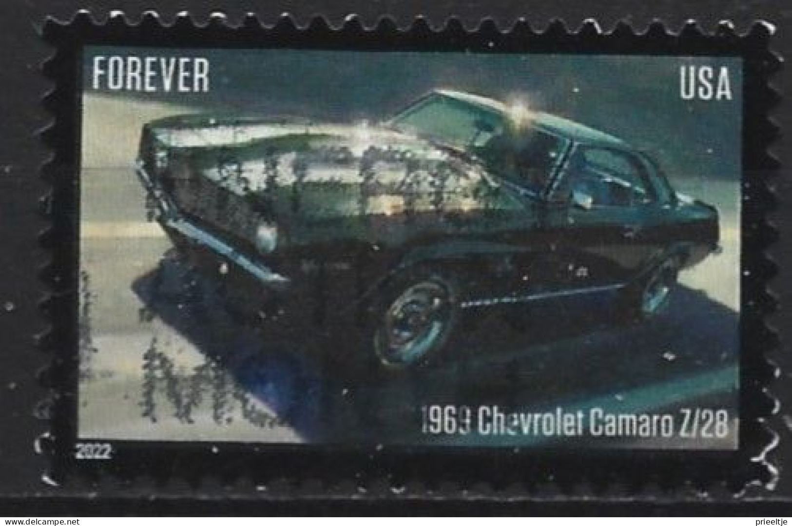 U.S.A. 2022 Car  Y.T. 5576 (0) - Used Stamps