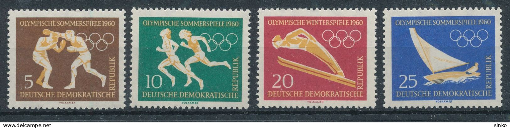 1960. German Democratic Republic - Olympics - Winter 1960: Squaw Valley