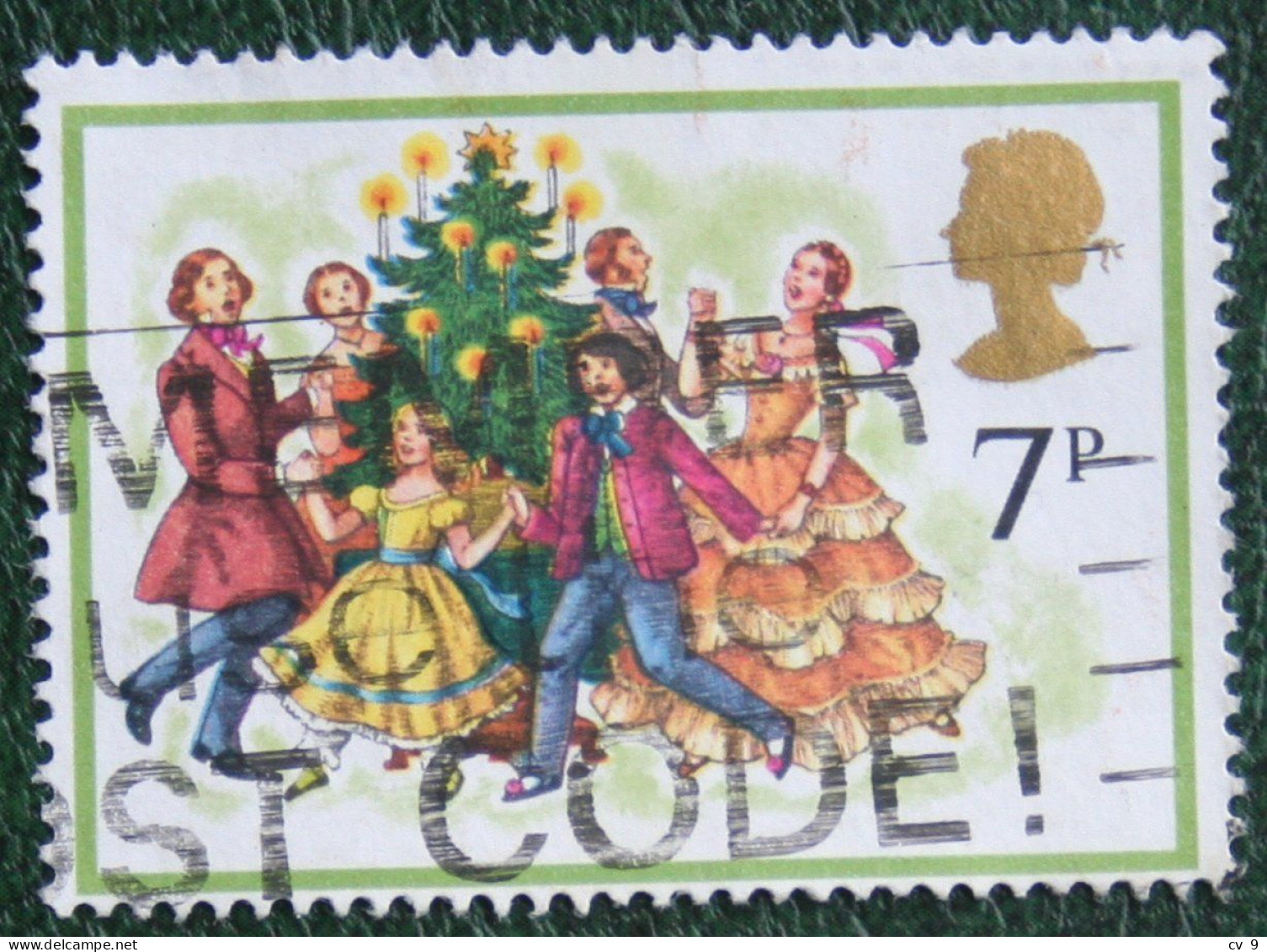 7P Kerst Noel Xmas Weihnachten Mi 777 1978 Used/gebruikt/oblitere ENGLAND GRANDE-BRETAGNE GB GREAT BRITAIN - Used Stamps