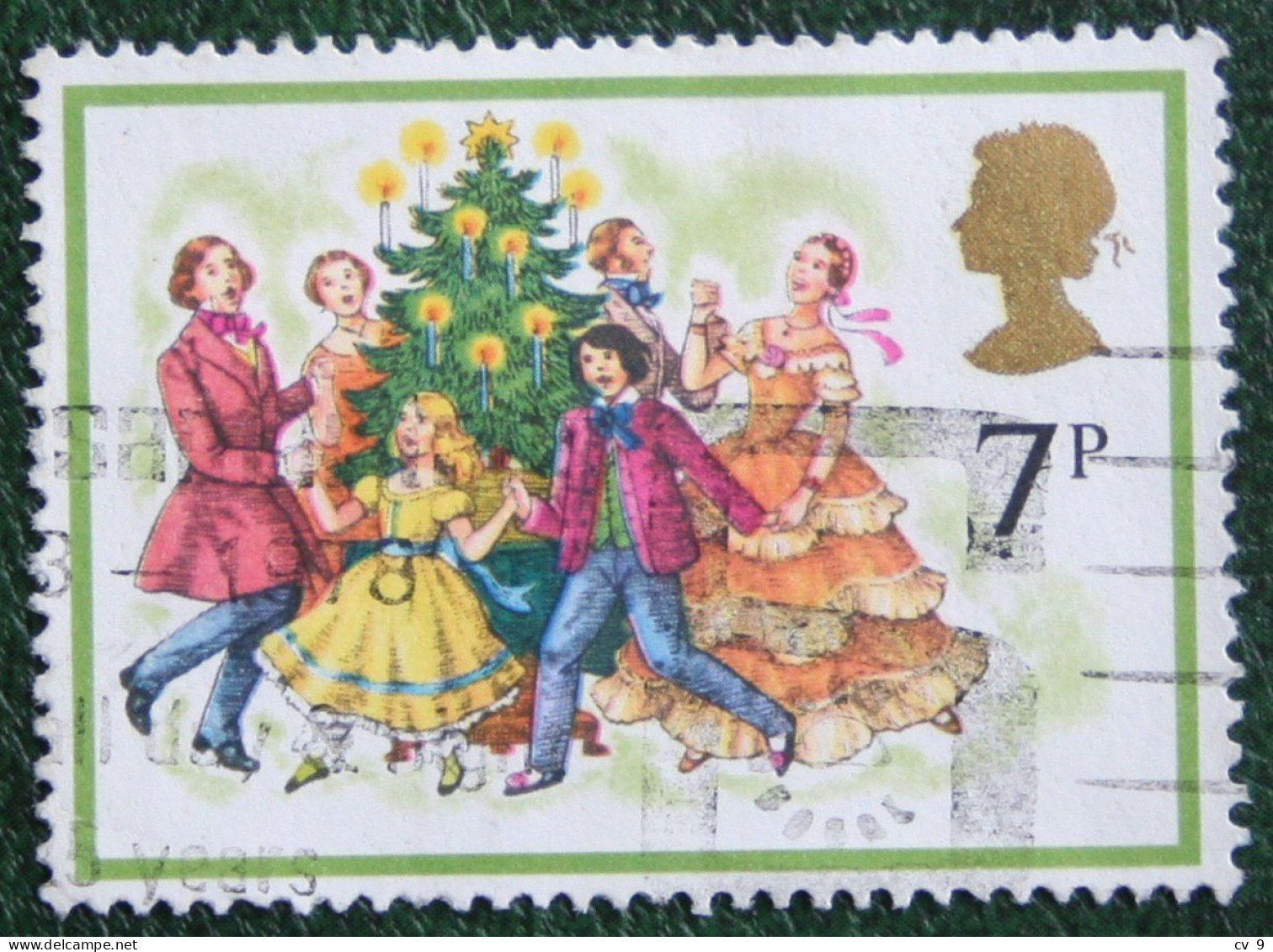 7P Kerst Noel Xmas Weihnachten Mi 777 1978 Used/gebruikt/oblitere ENGLAND GRANDE-BRETAGNE GB GREAT BRITAIN - Usados