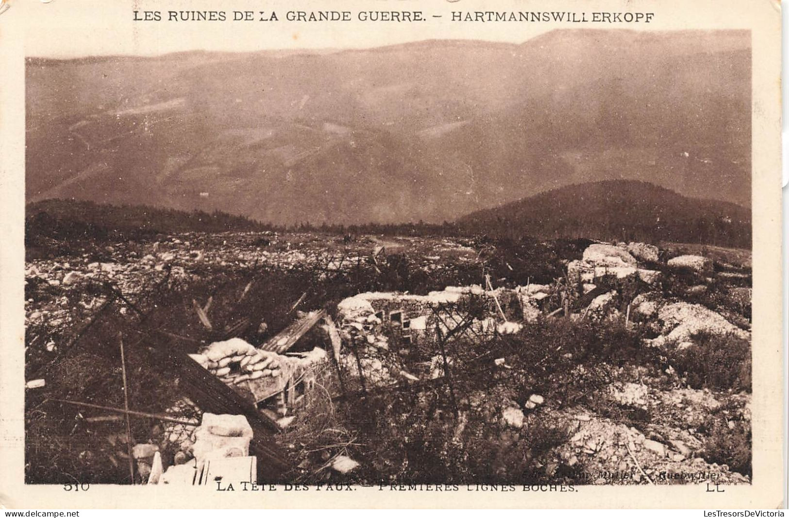 FRANCE - Vue Générale - Les Ruines De La Grande Guerre - Hartmannswillerkopf - Carte Postale Ancienne - Sonstige & Ohne Zuordnung