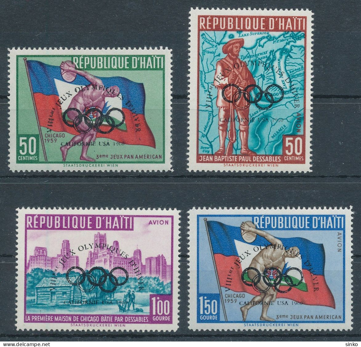 1960. Haiti - Olympics - Verano 1960: Roma