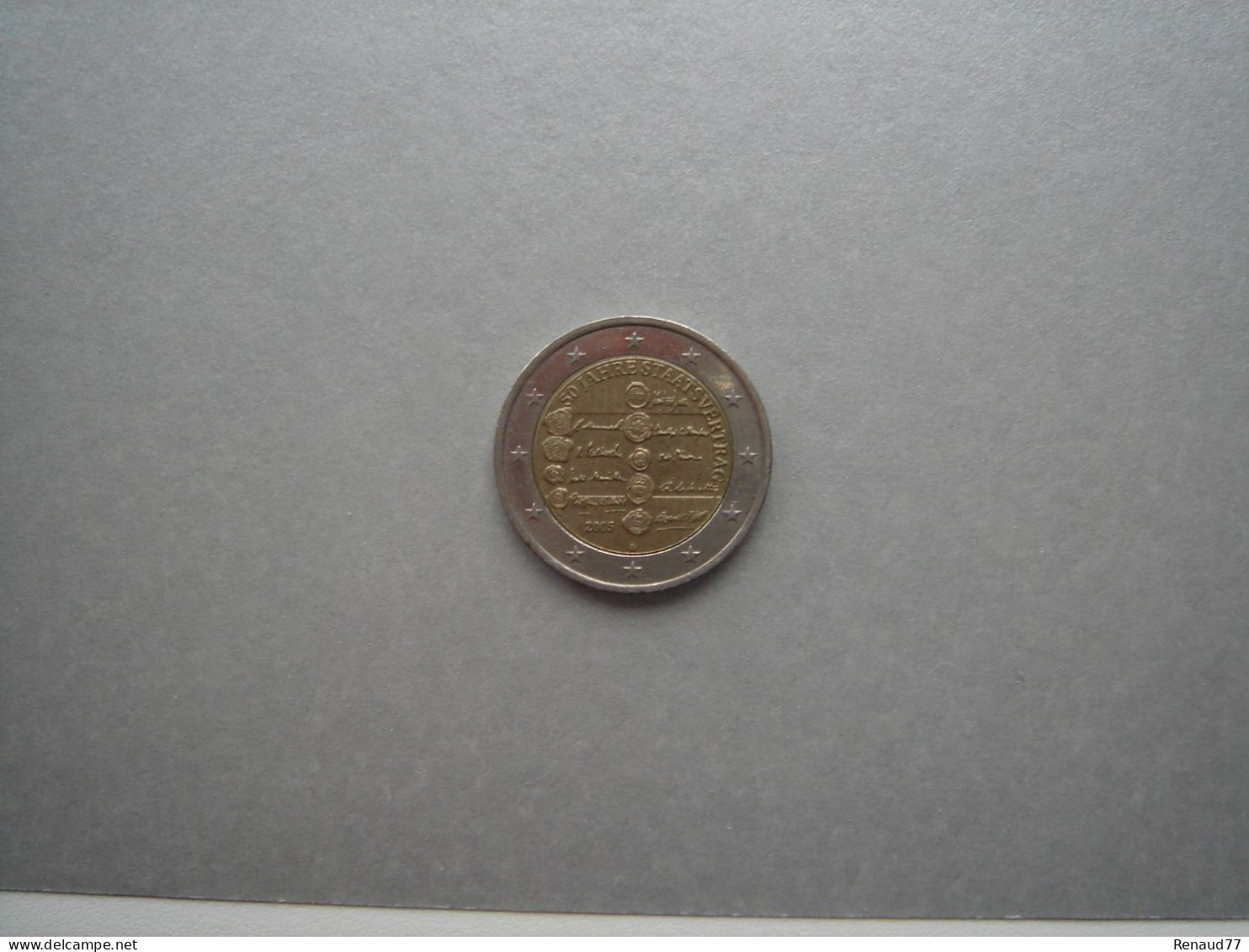 2005 - 2 Euro > 50 Jahre Staatsvertrag - AUSTRIA - Oostenrijk / Autriche - Autriche