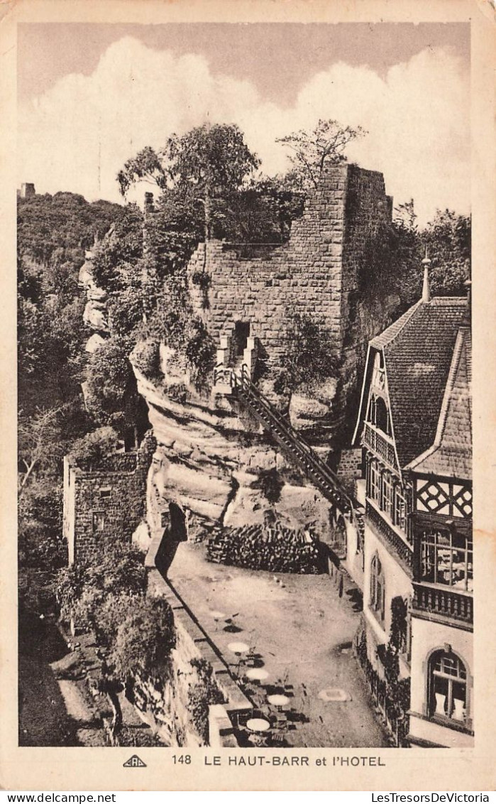 FRANCE - Barr - Le Haut-Barr Et L'hôtel - Visite Des Ruines Du Château - L'œil De L'Alsace - Carte Postale Ancienne - Barr