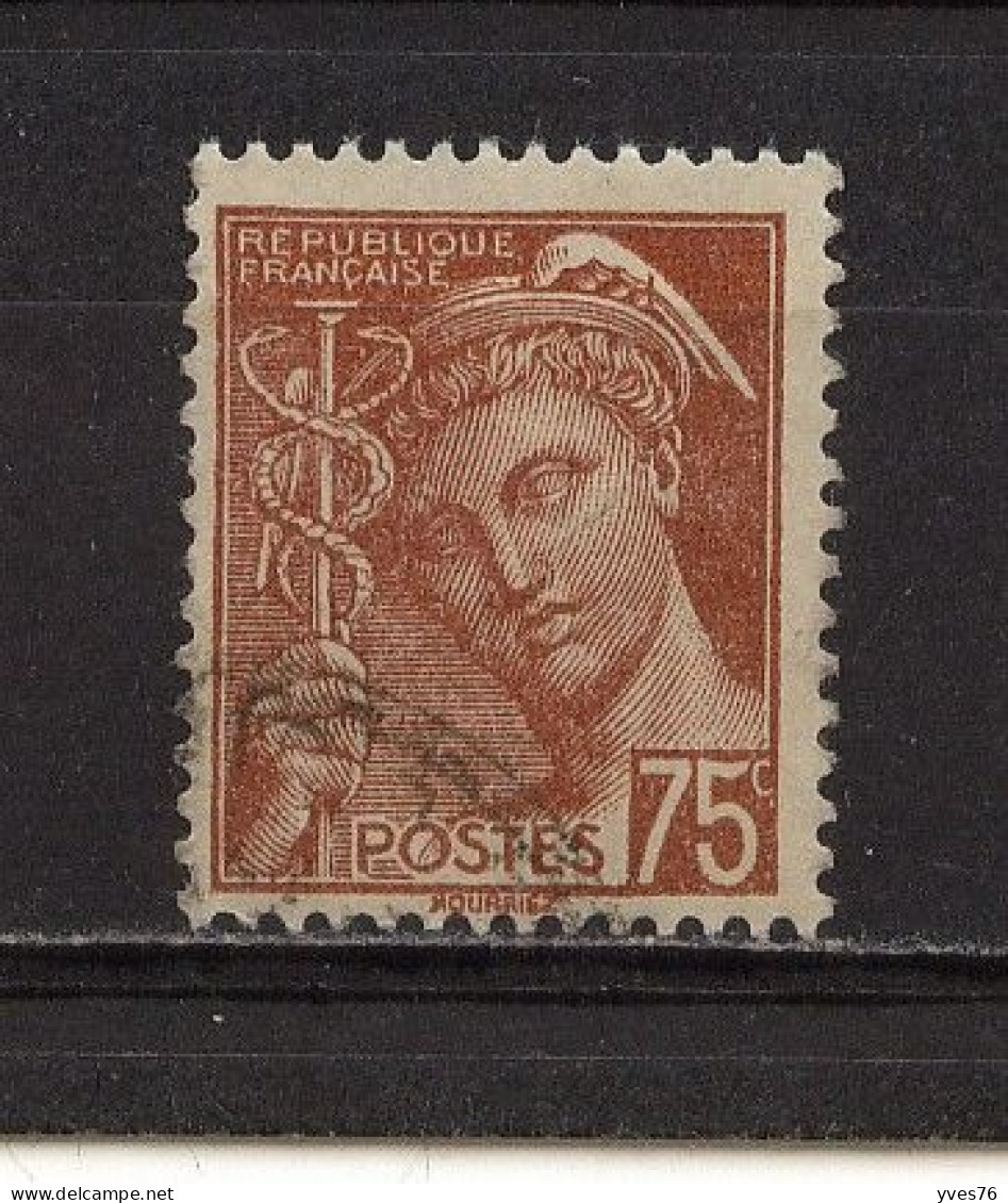 FRANCE - Y&T N° 416A° - Type Mercure - 1938-42 Mercurio