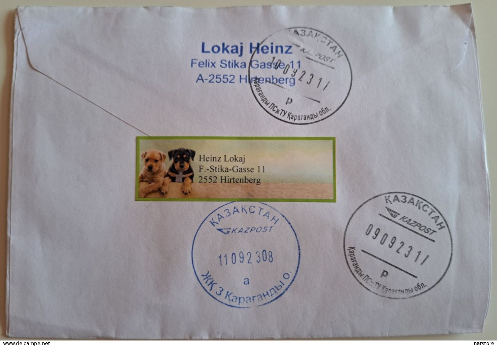 AUSTRIA..COVER WITH  STAMPS .  PAST MAIL .. - Covers & Documents