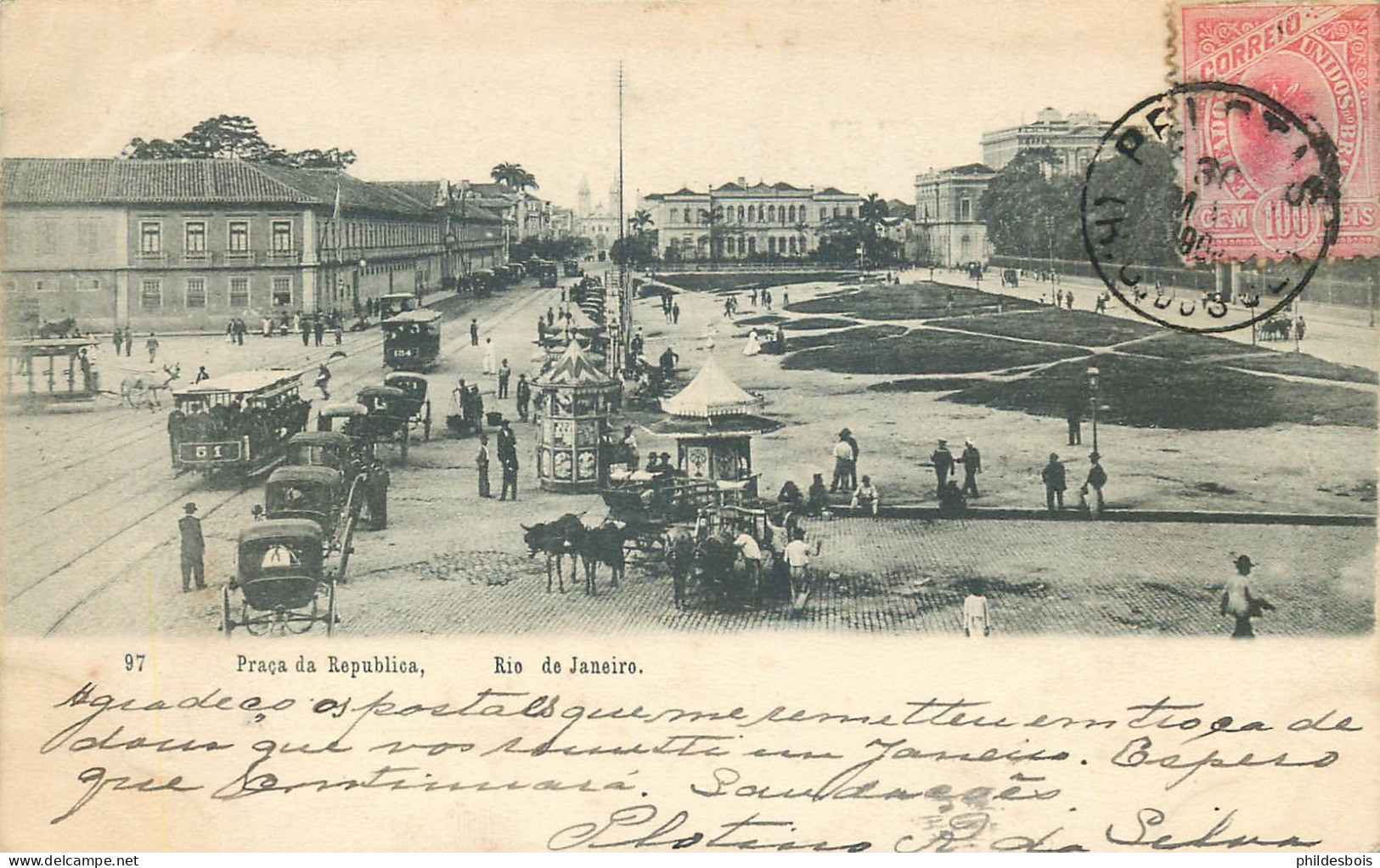 BRESIL  ROI DE JANEIRO  Praça De Republica - Rio De Janeiro