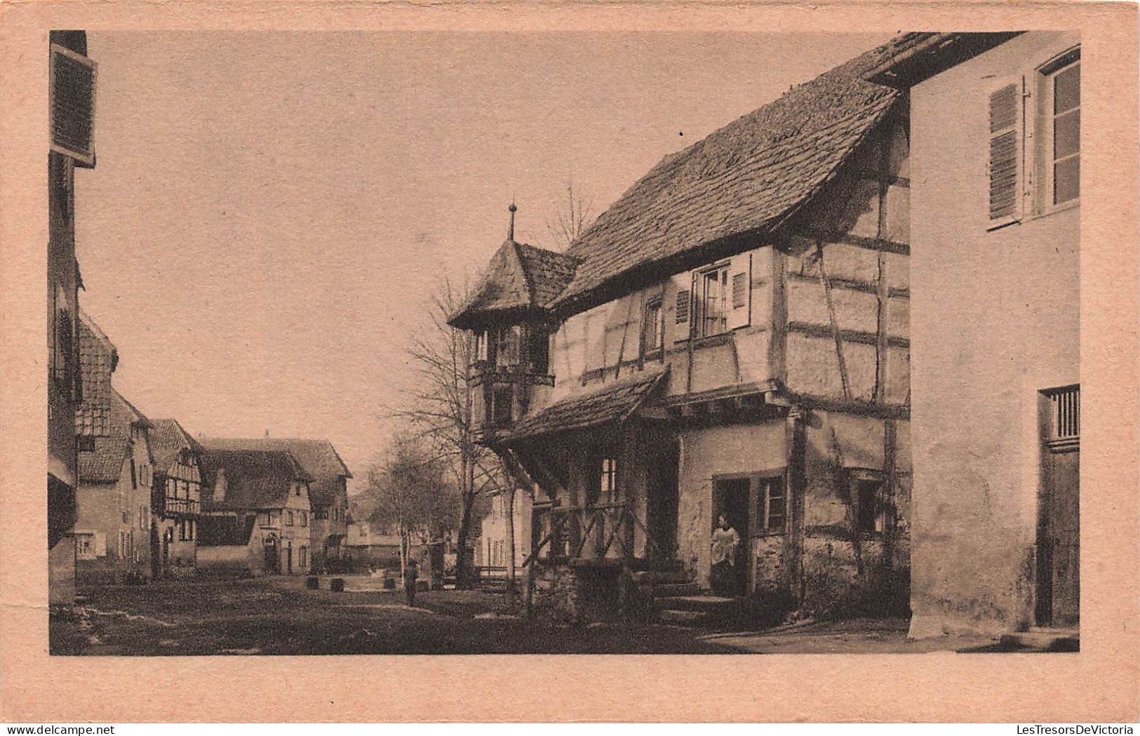 FRANCE - Scherwiller - Corps De Garde - Carte Postale Ancienne - Other & Unclassified