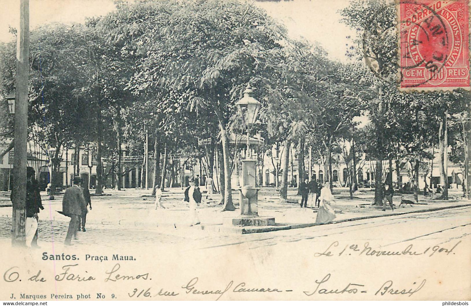 BRESIL  SANTOS  Praça Maua - Rio De Janeiro