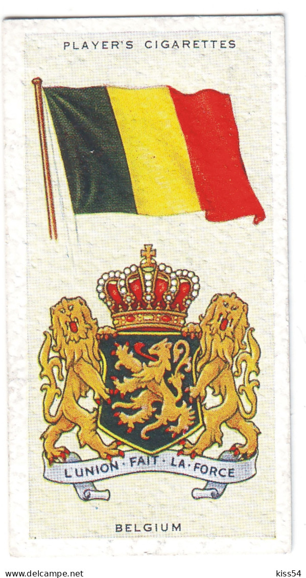 FL 14 - 4-a  BELGIUM National Flag & Emblem, Imperial Tabacco - 67/36 Mm - Werbeartikel