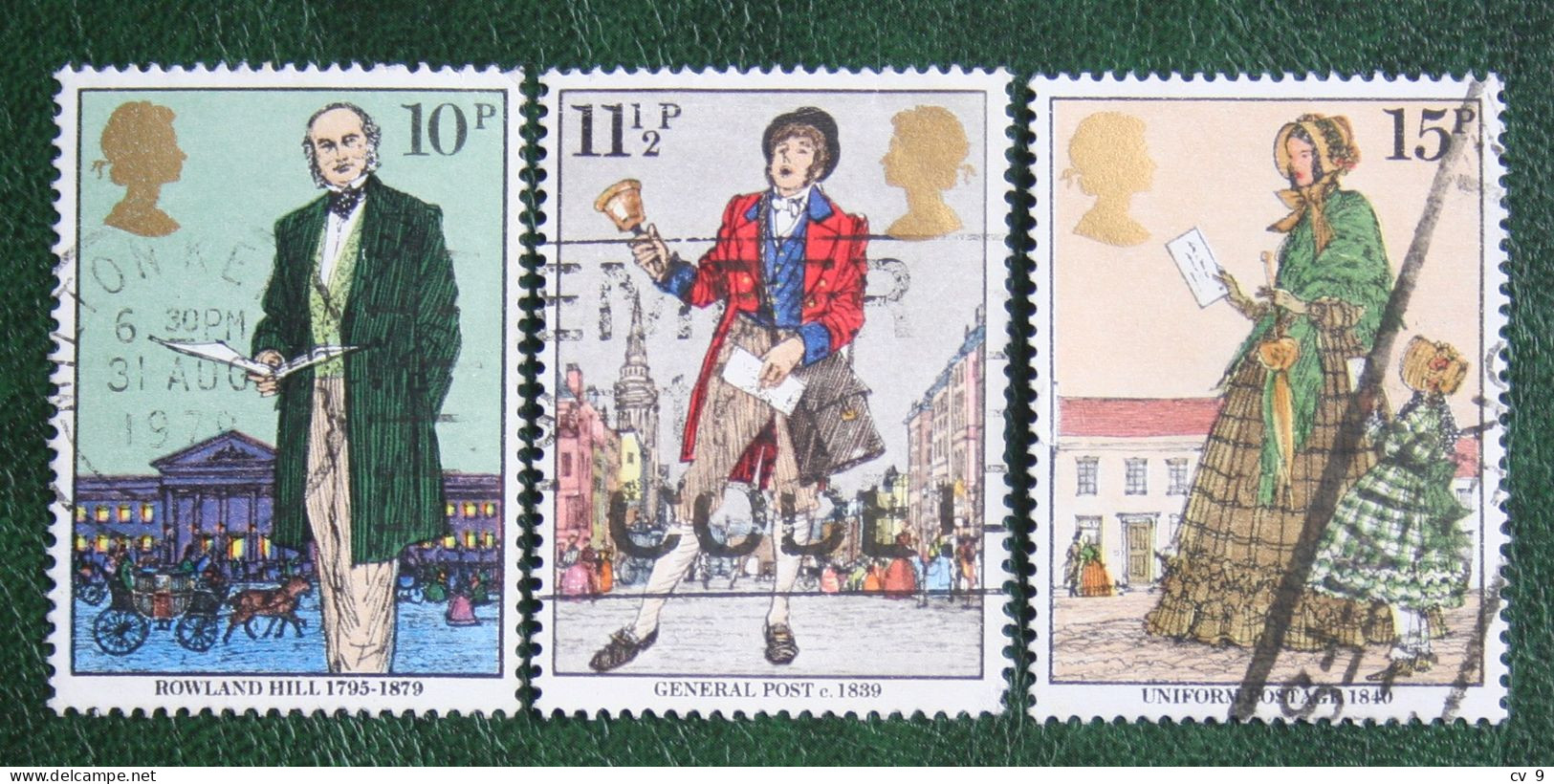 Sir Roland Hill (Mi 804-805 807) 1979 Used Gebruikt Oblitere ENGLAND GRANDE-BRETAGNE GB GREAT BRITAIN - Used Stamps