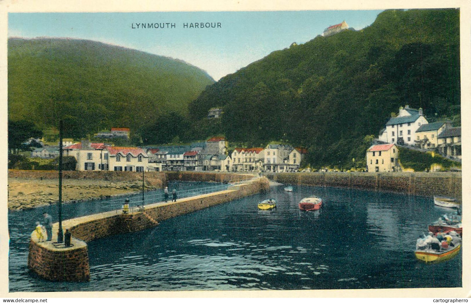 United Kingdom England Lynmouth Harbour - Lynmouth & Lynton